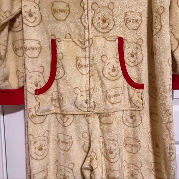 Disney Winnie The Pooh Yellow and Red Onesie - Picture 2 of 10